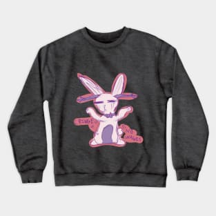 Cringe No Wages Little Jackalope Sticker And Others Crewneck Sweatshirt